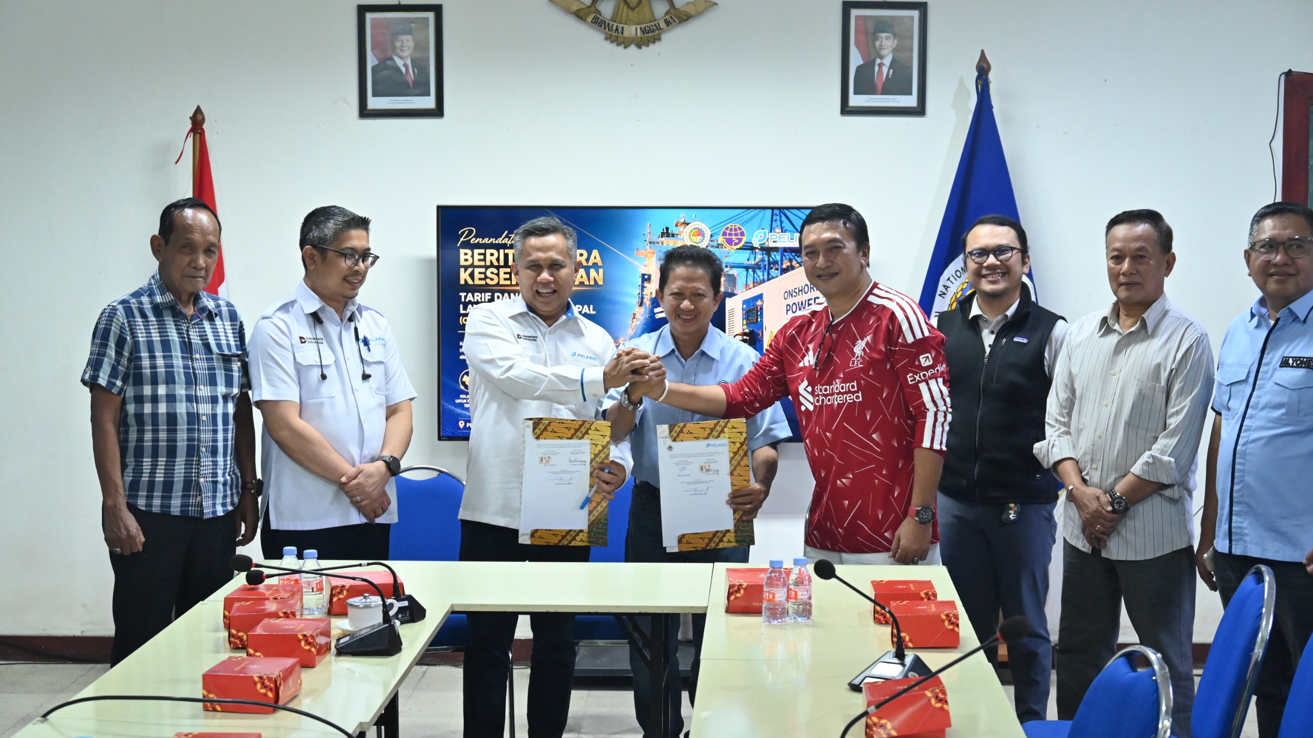 KSOP Utama Tanjung Priok Perkuat Tata Kelola Layanan Listrik Kapal melalui Kesepakatan Tarif dan SLA-SLG